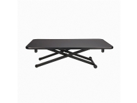 Jobmate DESK CONVERTER, 650 x 400, Small, Black