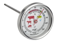 TFA - Köttermometer - för ugn, till barbequegrill, för grill - silver
