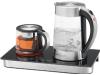 ProfiCook PC-TKS 1056 - Te/kaffemaskin/kedel - 1,7 liter - 2,3 kW - rustfri stål glas