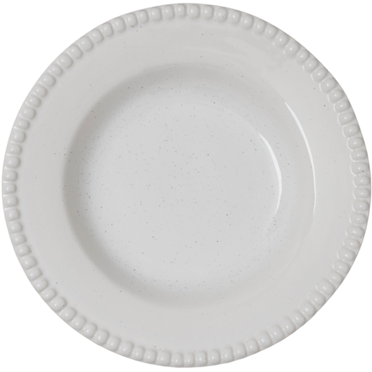 PotteryJo Daria 26 cm Djup Tallrik 2-pack, Cotton White