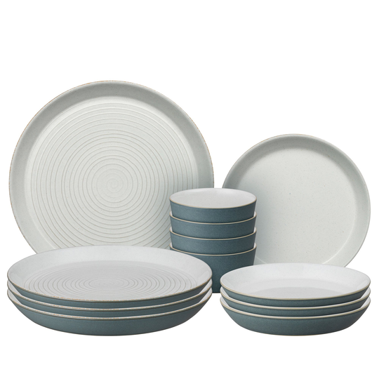 Denby Impression Servis 12 delar, Charcoal