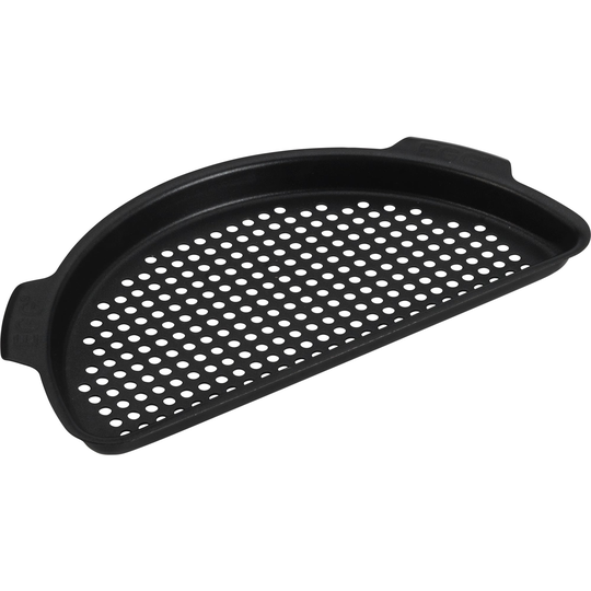 Big Green Egg Halvformad perforerad grillplatta, L