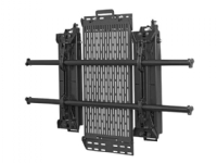 Chief Large FUSION LSM1U - Monteringssats (väggfäste) - för platt panel - svart - skärmstorlek: 37-63 - väggmonterbar
