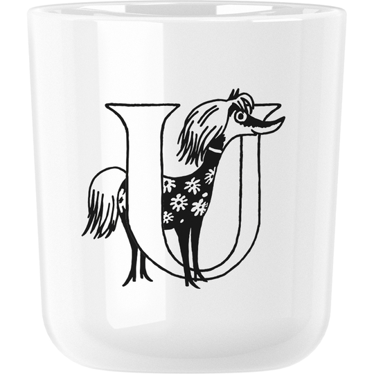 RIG-TIG Moomin ABC mugg, 0,2 liter, U