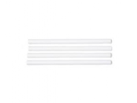 Sugerør Ø13x220 mm utan knäck Bionedbrydelig Papir Hvid,18 ps x 100 stk/krt