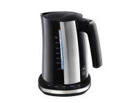 Melitta 6766976, 1,7 L, 2400 W, Sort, Rustfrit stål, Rustfrit stål, Justerbar termostat, Vandmåler