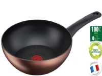 Tefal Resource G2531932, Rund, Wokpanna, Brun, Titan, 175 ° C, Gjuten aluminium