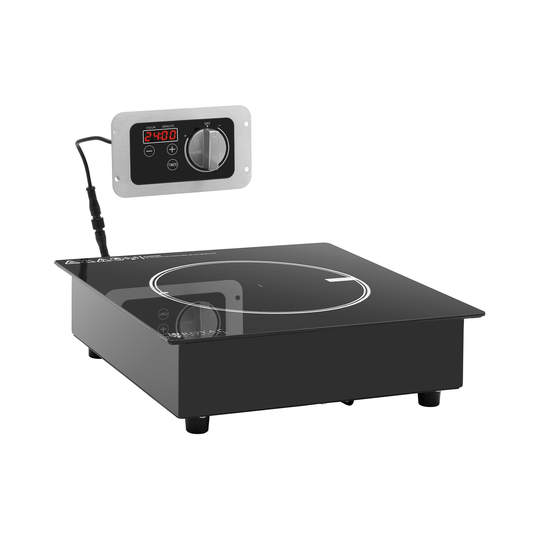 Inbyggd induktionsplatta - 17 cm - 10 steg - Timer - Royal Catering