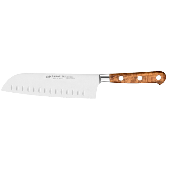 Sabatier Santokukniv Olivträhandtag 18 cm