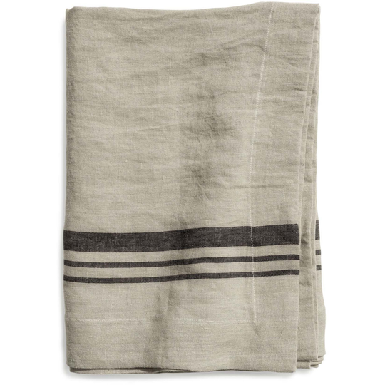 Top Drawer Duk LIMRICK i linné, stripe, Sage