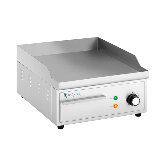 Elektriskt stekbord - 350 x 380 mm - Royal Catering - Slät - 2,000 W