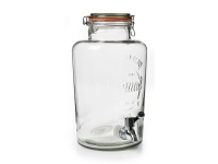Dryckesdispenser Kilner® Medium 5 ltr. glas Ø18.2xH31.5 cm med kran