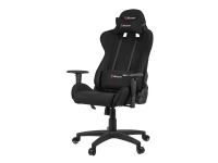Arozzi Mezzo V2 - Stol - ergonomisk - armstöd - T-formad - lutning - svängtapp - metall, tyg - svart