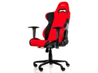 Arozzi Torretta - Stol - ergonomisk - armstöd - T-formad - svängtapp - metall, tyg, polyuretanläder - röd
