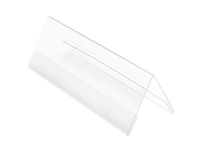 Deflecto 48701 Bord-navneskilt Classic Image® (L x B x H) 80 x 210 x 70 mm 12 stk