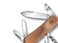 Victorinox EvoWood 10, Fällkniv av slipjoint-modell, Kniv med flera verktyg, 17,5 mm, 54 g