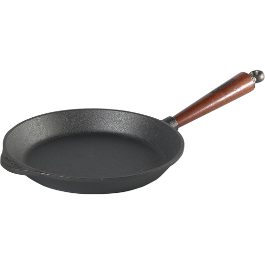 Skeppshult Stekpanna Gjutjärn 24 cm Trähandtag