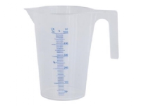 Mätbägare 0,5 ltr Öppet handtag Mjuk plast PP,96 st/krt