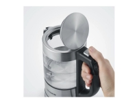SEVERIN WK 3458 - Vattenkokare - 0,5 liter - 1100 W - borstat rostfritt stål/glas