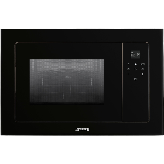 Smeg FMI120N2 Mikrovågsugn svart