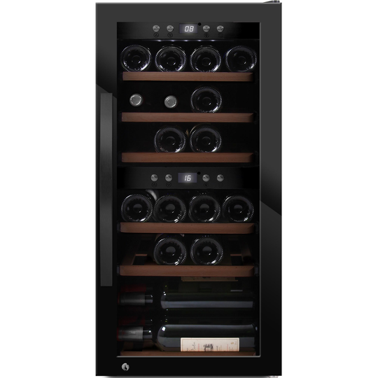 mQuvée WineExpert 24 vinkyl, svart