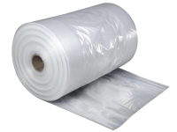 Plastikrørfilm klar 550/100x0,04mmx500m - (500 meter per rulle)