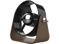 Sharper Image SBS1 USB-ventilator 2 W (Ø x H) 19 cm x 20.23 cm Sort