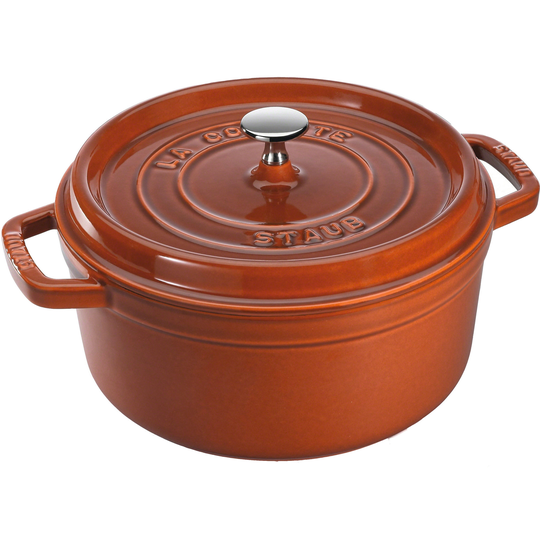 Staub Rund Gryta 22 cm 2,6 liter Cinnamon