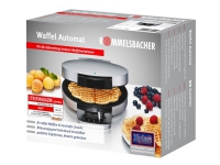 Rommelsbacher WA 750 - Vaffeljern - 750 W - sølv