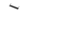 Kabelbricka Slim justerbar Vit