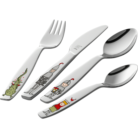Zwilling Barnbestick Eckbert Riddare Set med 4