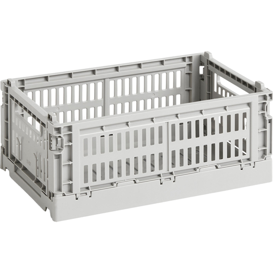 HAY Colour Crate förvaringslåda small, light grey