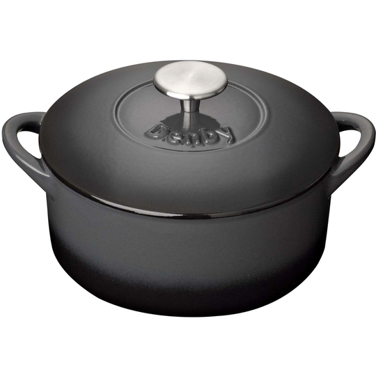 Denby Halo Rund Gjutjärnsgryta 20 cm 2,4 l