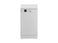Beko DVS05024W, Fritstående, Slimline (45 cm), Hvid, LED, Kold, Varm, 10 kuverter