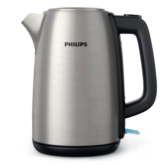 Philips HD9351/90 Viva Collection vattenkokare, 1,7 liter, rostfritt stål