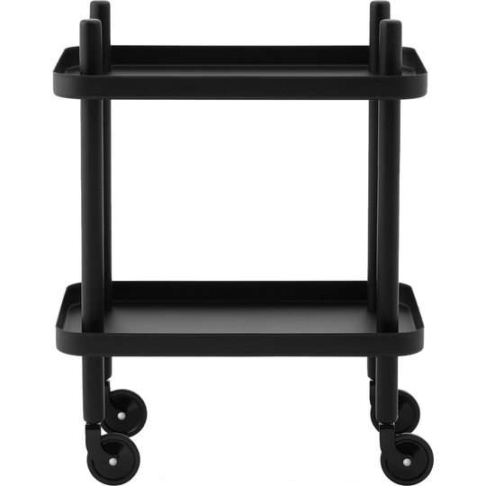 Normann Copenhagen Block Table Rullbord Svart