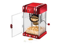 UNOLD 48535 Retro - Popcornmaskin - 300 W - red metallic/transparent