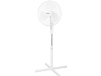 Basetech Stående ventilator 45 W (Ø x H) 400 mm x 1250 mm Hvid
