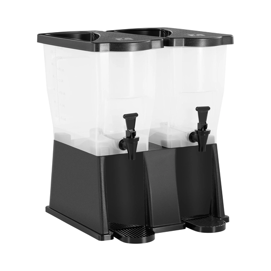 Juicedispenser - 18,6 L - Plast - 2 behållare - Royal Catering