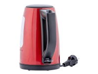 SEVERIN WK 3417 - Vattenkokare - 1 liter - 2.2 kW - rödmetallisk/svart