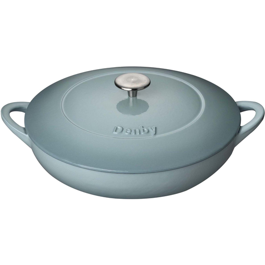 Denby Pavilion Låg Gjutjärnsgryta 30 cm 3,6 l