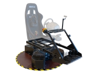 FaseTech Racingcube - Gaming Stol - Full Motion - Sort