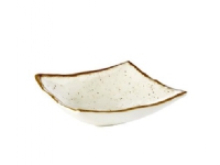 Skål Stoneart 50 cl 19x19x6 cm Melamin Hvid/Brun stenlook,1 stk