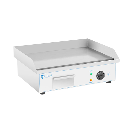 Elektriskt stekbord - 55 cm - Royal Catering - Slät - 3000 W