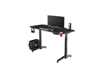 Ultradesk UDESKLVABL, Lige, Friform facon, Spil, Blå, 720 - 1240 mm, 1400 mm