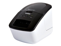 Brother QL-700 - Etikettskrivare - direkt termisk - Rulle (6,2 cm) - 300 x 600 dpi - upp till 150 mm/sek - USB - kniv