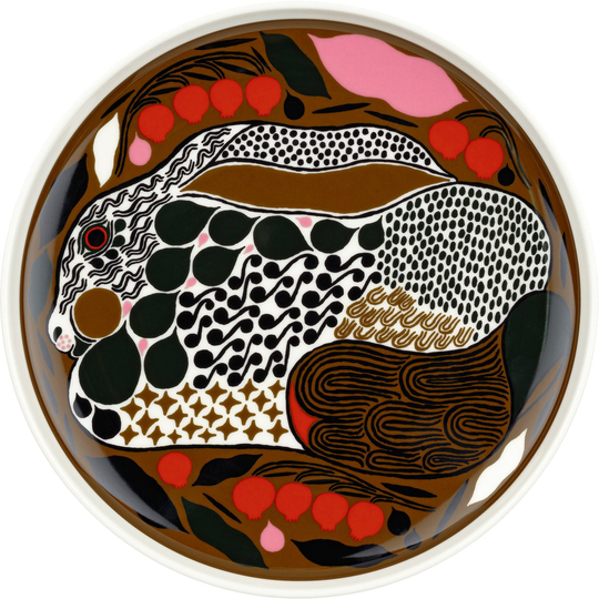 Marimekko Rusakko tallrik, 20 cm