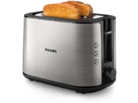 Philips Viva Collection HD2650 Full metal - Brødrister - 2 skive - 2 Holdere - rostfritt stål