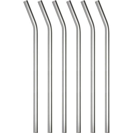 Lyngby Glas Sugrör 21,5 cm 6 st