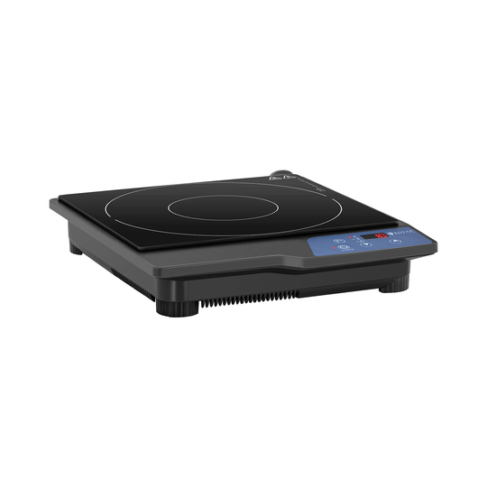 Induktionsplatta - 20 cm - 60 till 240 °C - timer - LED